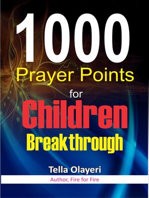 cover image of 1000 Prayer Points for Children Breakthrough